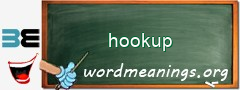 WordMeaning blackboard for hookup